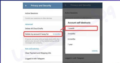 shomare21 آموزش دیلیت اکانت تلگرام؟ چگونه حساب کاربری تلگرام خود را حذف کنیم؟